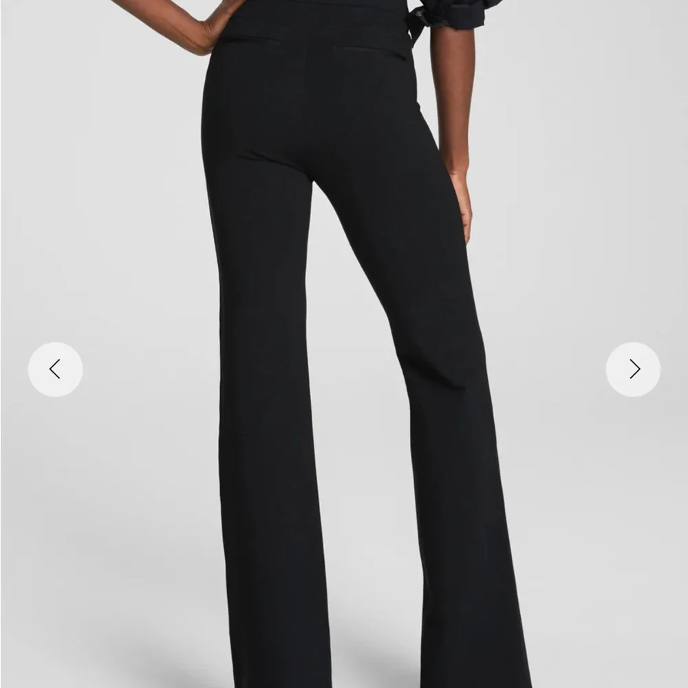 SPANX Black Flare Women's Pants - Picture 4 of 10